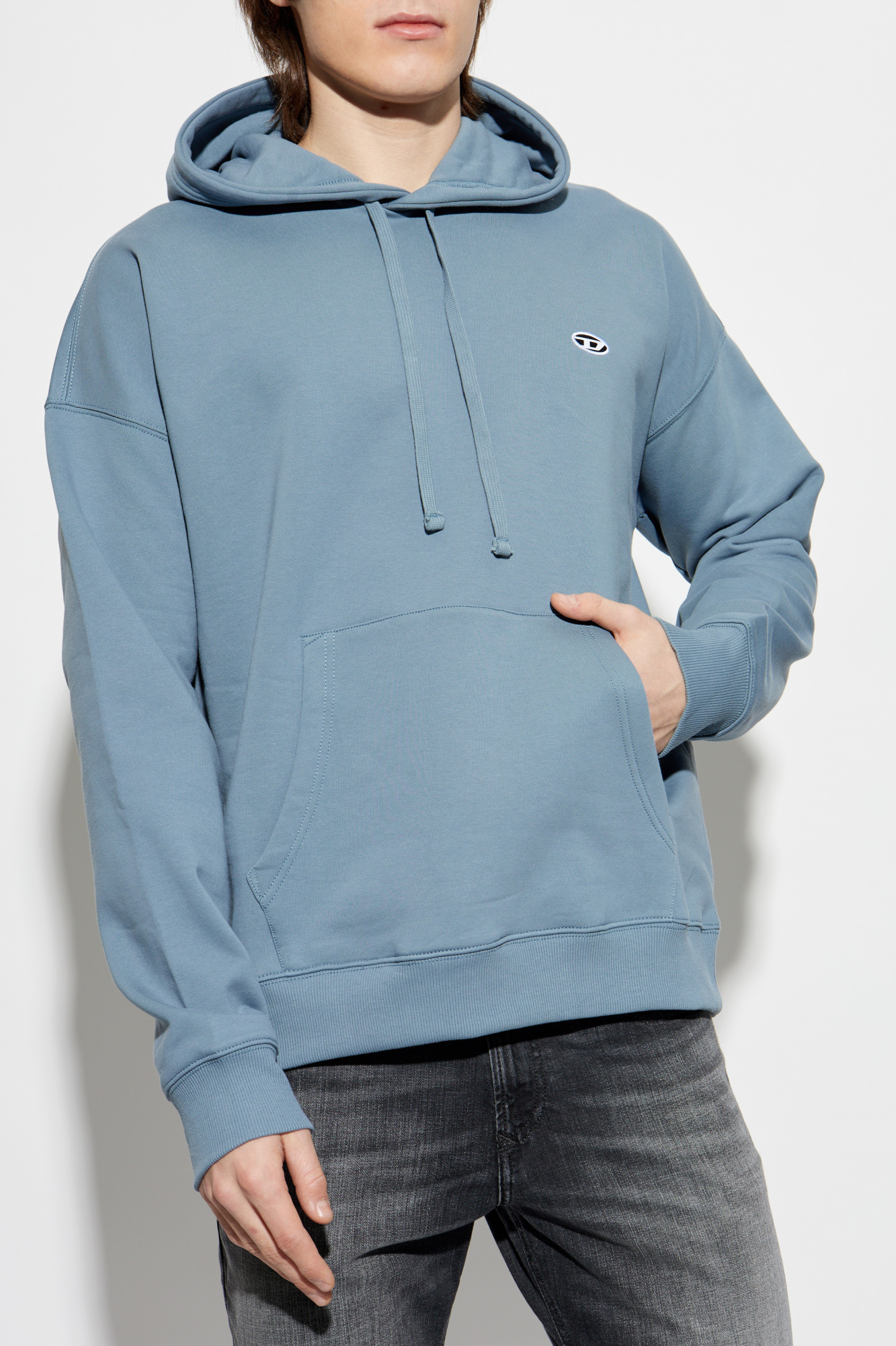 Blue Sweatshirt 'S-ROB-HOOD-DOVAL-PJ' Diesel - Vitkac AS